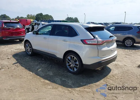 2016 Ford Edge Titanium from USA, damaged, VIN 2FMPK3K85GBC62744